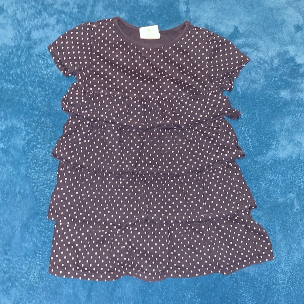 Must Bundle For $3 Deal  girls size 5 polkadotted ruffled dress